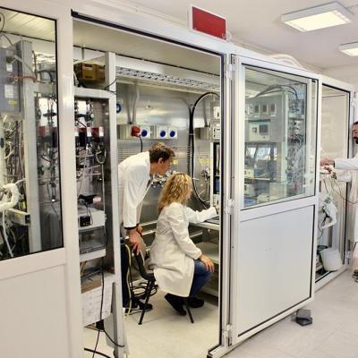 foto del laboratorio